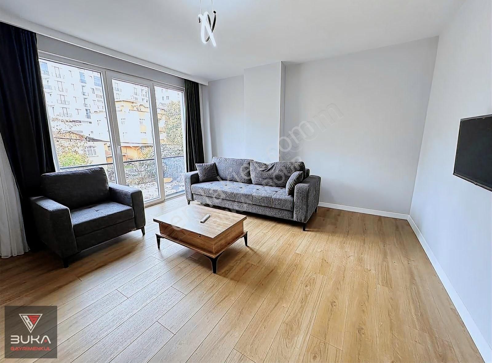 7/24 Güvenlikli 3 Kat Otoparklı Sitede Sıfır Eşyalı Kiralık 1+1 - Görsel 5