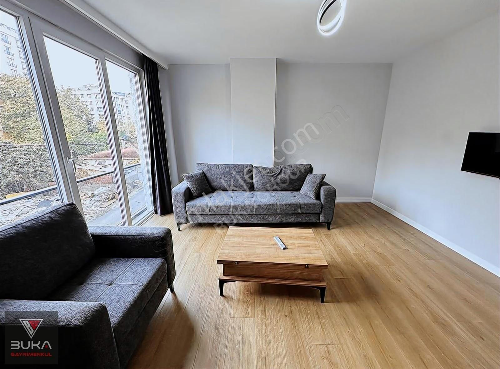 7/24 Güvenlikli 3 Kat Otoparklı Sitede Sıfır Eşyalı Kiralık 1+1 - Görsel 22