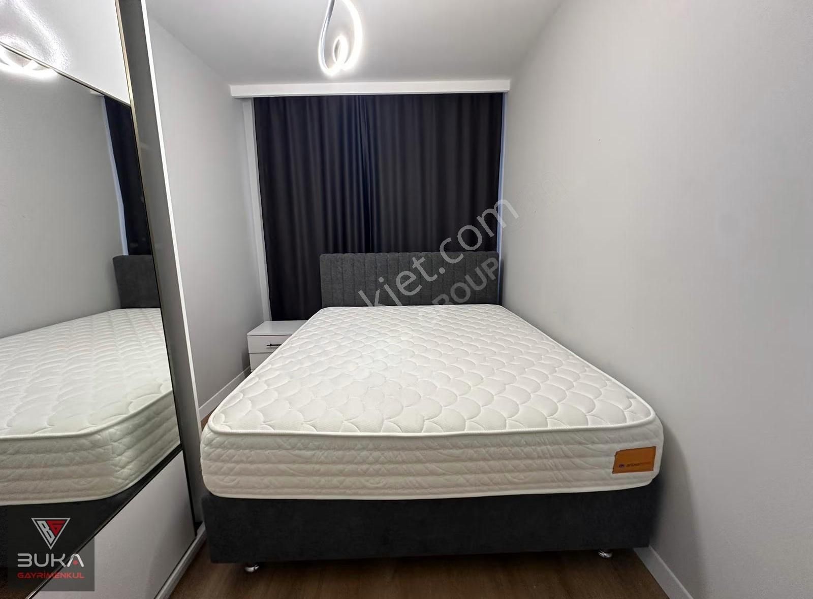 7/24 Güvenlikli 3 Kat Otoparklı Sitede Sıfır Eşyalı Kiralık 1+1 - Görsel 25