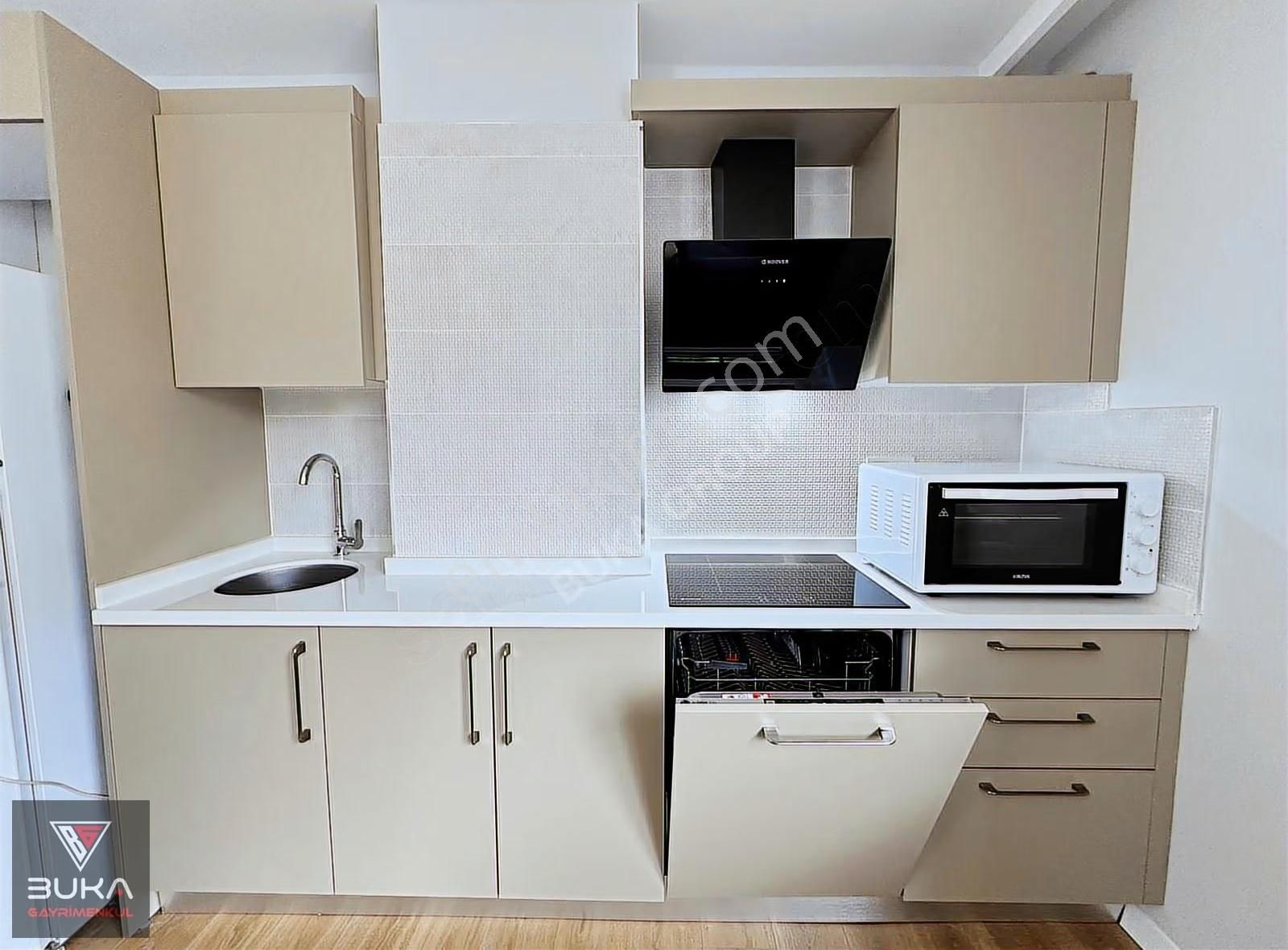 7/24 Güvenlikli 3 Kat Otoparklı Sitede Sıfır Eşyalı Kiralık 1+1 - Görsel 19
