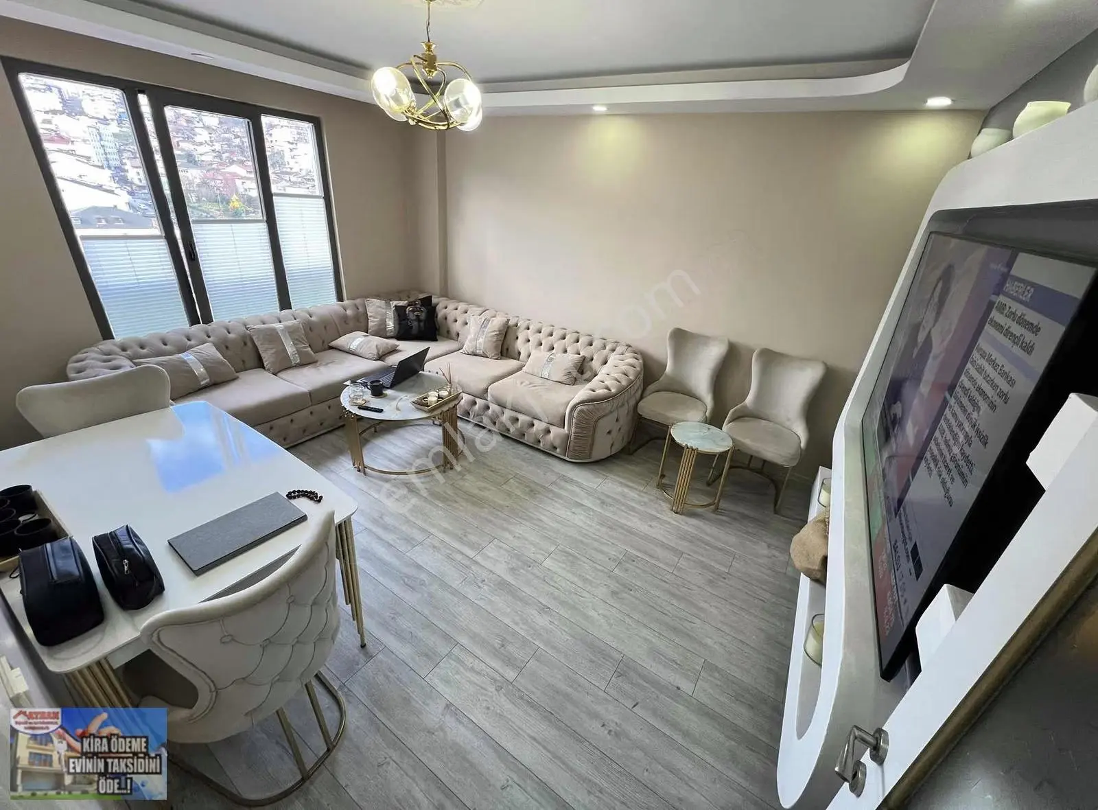 Eyup Sultan Haliç Evlerin'de Sitye De Satılık 80m2 2+1 Daire - Görsel 2