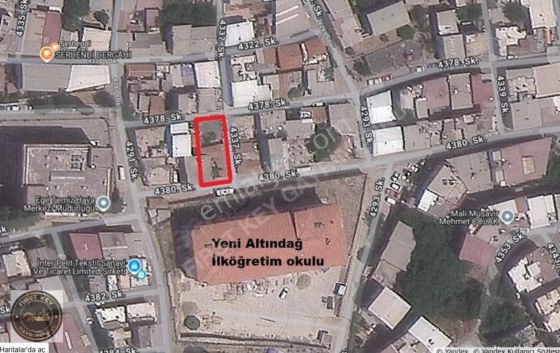 Bornova Altındağ Zafer Mahallesinde, Köşe Cephe, Fırsat Arsa