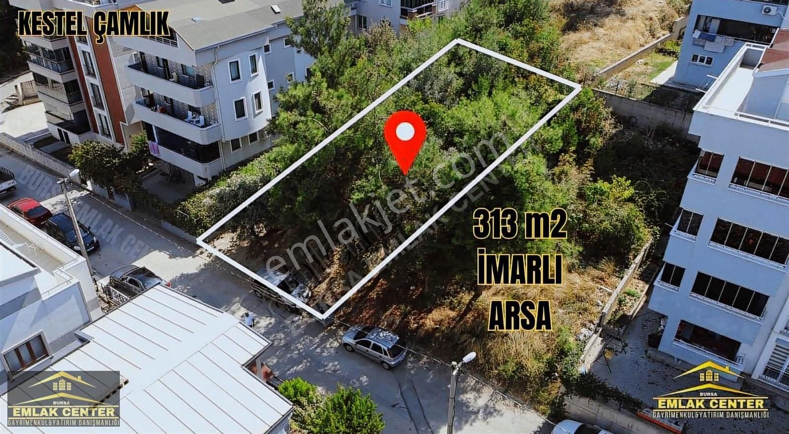 Kestel Çamlıkta 313 M2 Bahçeli Nizam İmarlı Arsa - Görsel 2