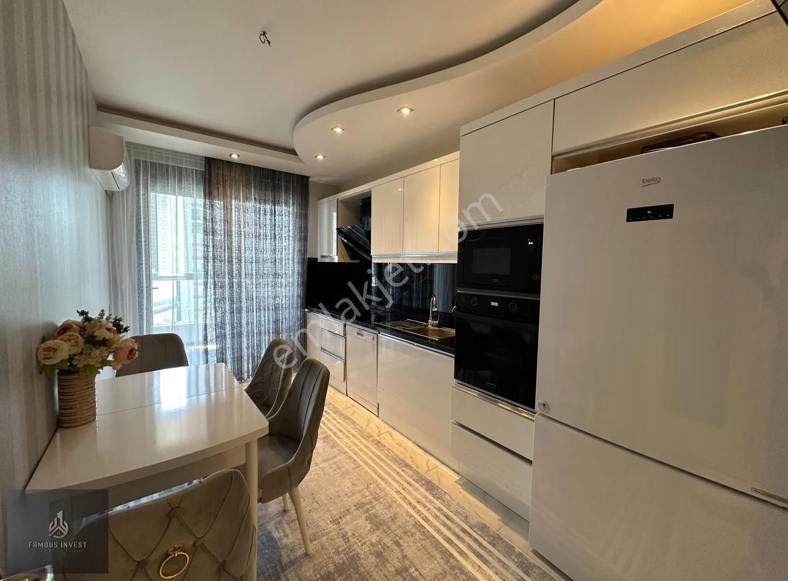 Alanya Mahmutlar Siteiçi 2+1 Ayrı Mutfak Eşyalı Daire - Görsel 2