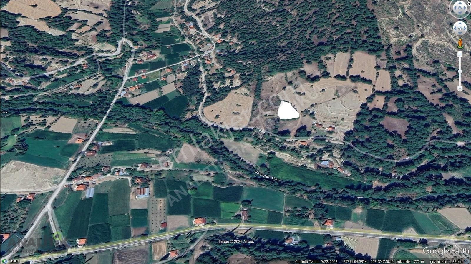 Acıpayam Gölcük'de Yatırımlık Acilll Satılık Fırsat Arazi