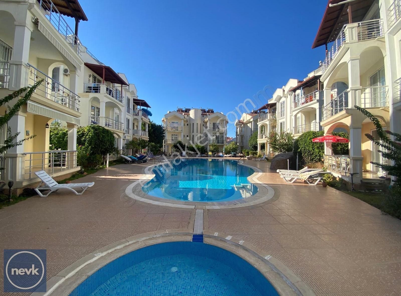 Çalış Plajına 300m Eşyalı Kiralık Daire - Görsel 27