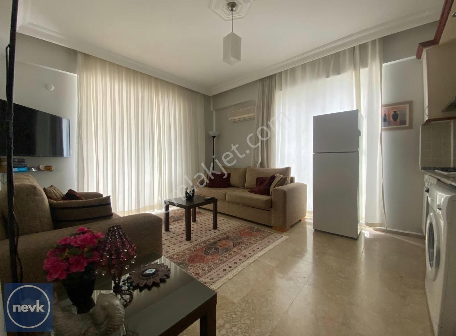 Çalış Plajına 300m Eşyalı Kiralık Daire - Görsel 18