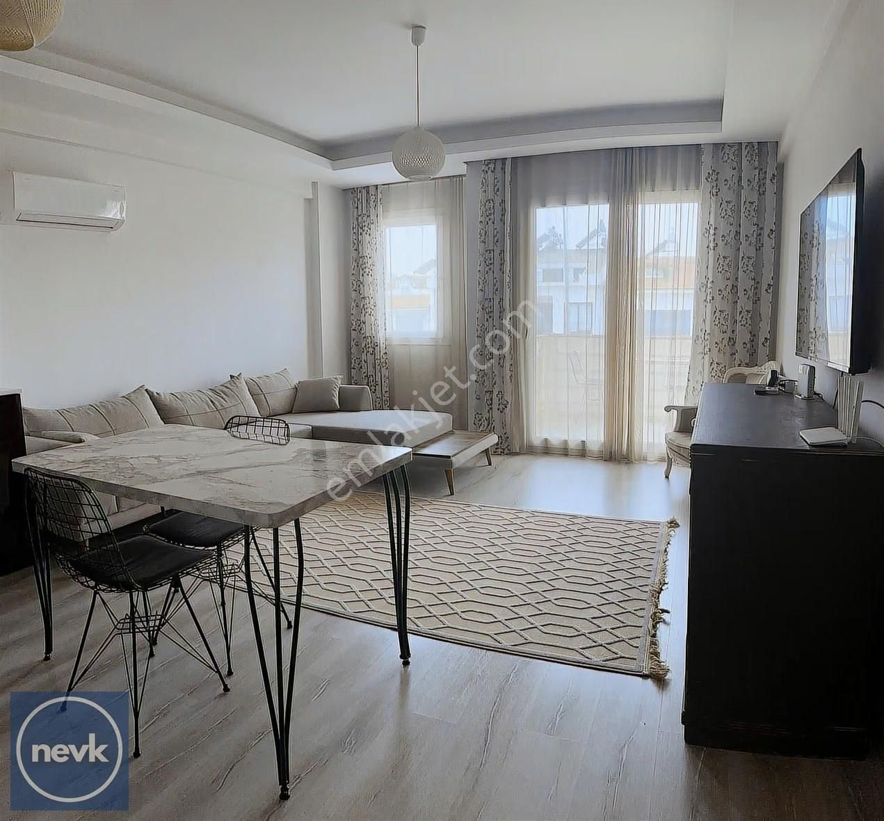 Nevkinvest Ten , Yerguzlar Da Kiralık Eşyalı 3+1 Dubleks Havuzlu - Görsel 15
