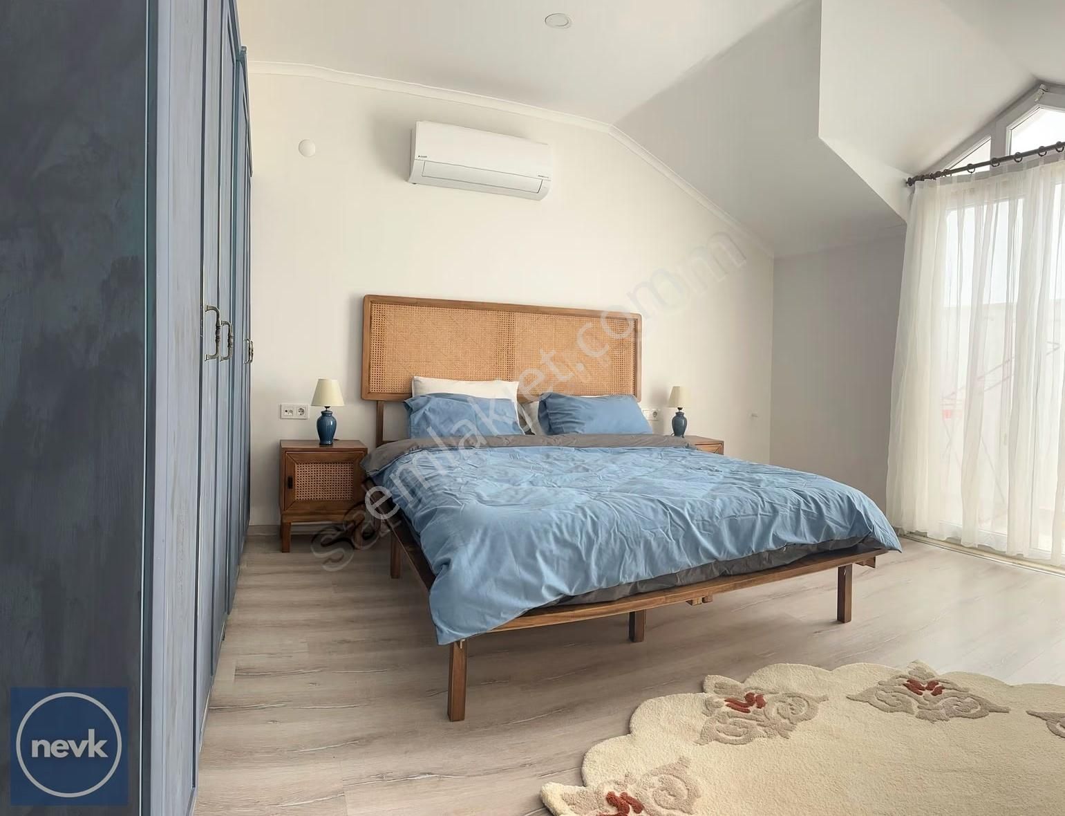 Nevkinvest Ten , Yerguzlar Da Kiralık Eşyalı 3+1 Dubleks Havuzlu - Görsel 13