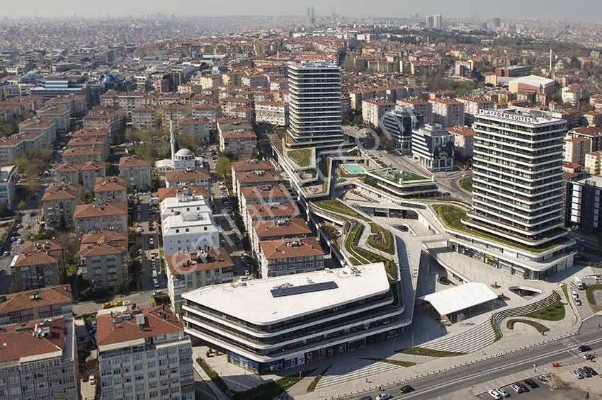 Merter Platform Teraslı Lüks Rezidans Çift Tapu Flex Flat - Görsel 8