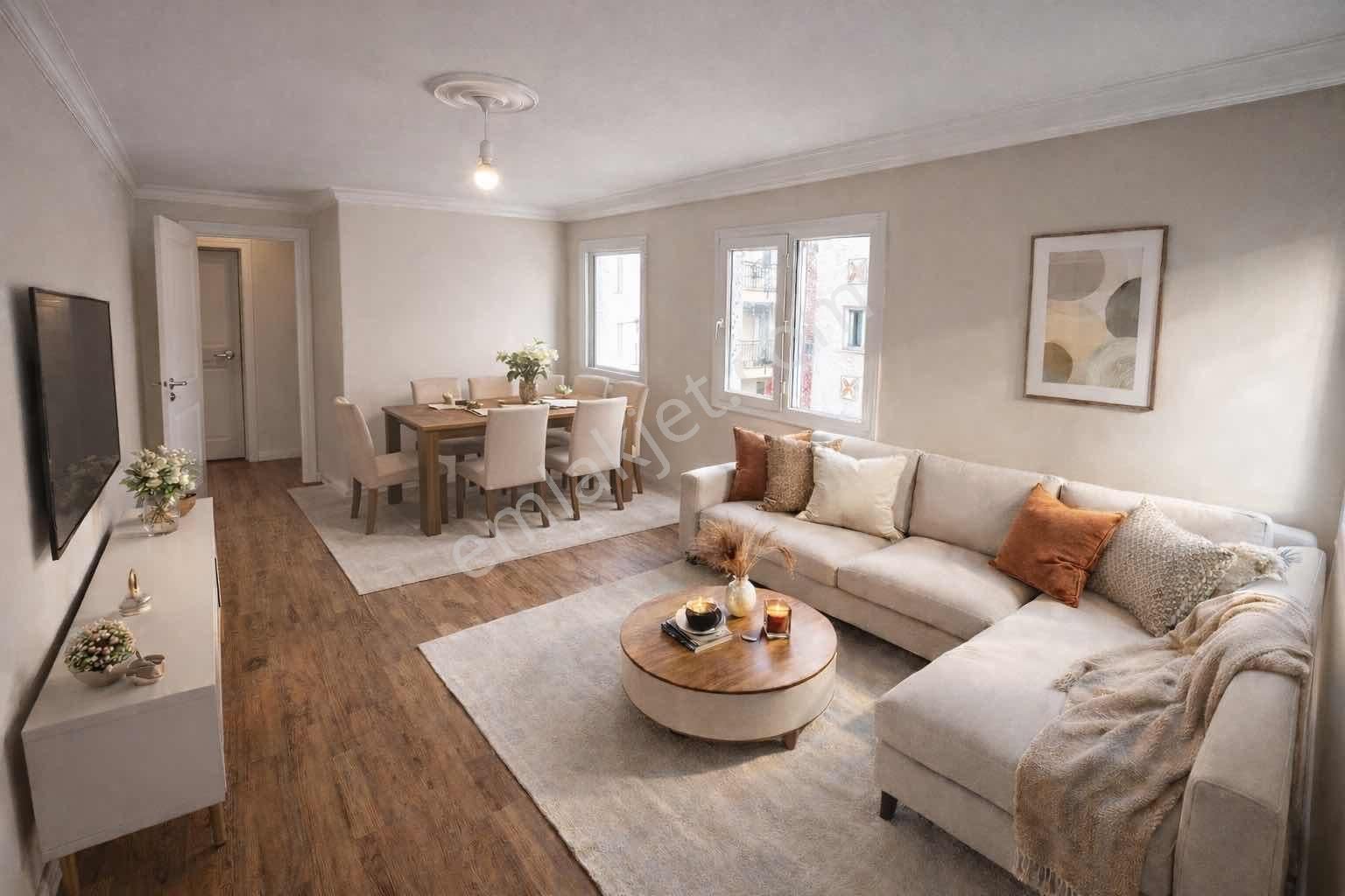 Yeni Yapı-merkezde- Site İçi-ara Kat-kat Mülkiyetli 2+1 Daire