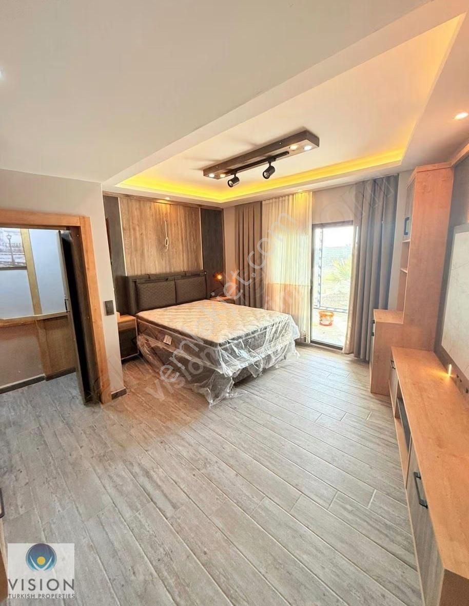 Didim Hisar Mahallesinde Havuzlu Sitede Full Eşyalı 3+1 Villa - Görsel 19