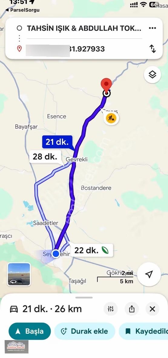 Araba Takaslı Çavuş Ta Konya Manavgat Yolu Üzeri Ticari Konum - Görsel 9