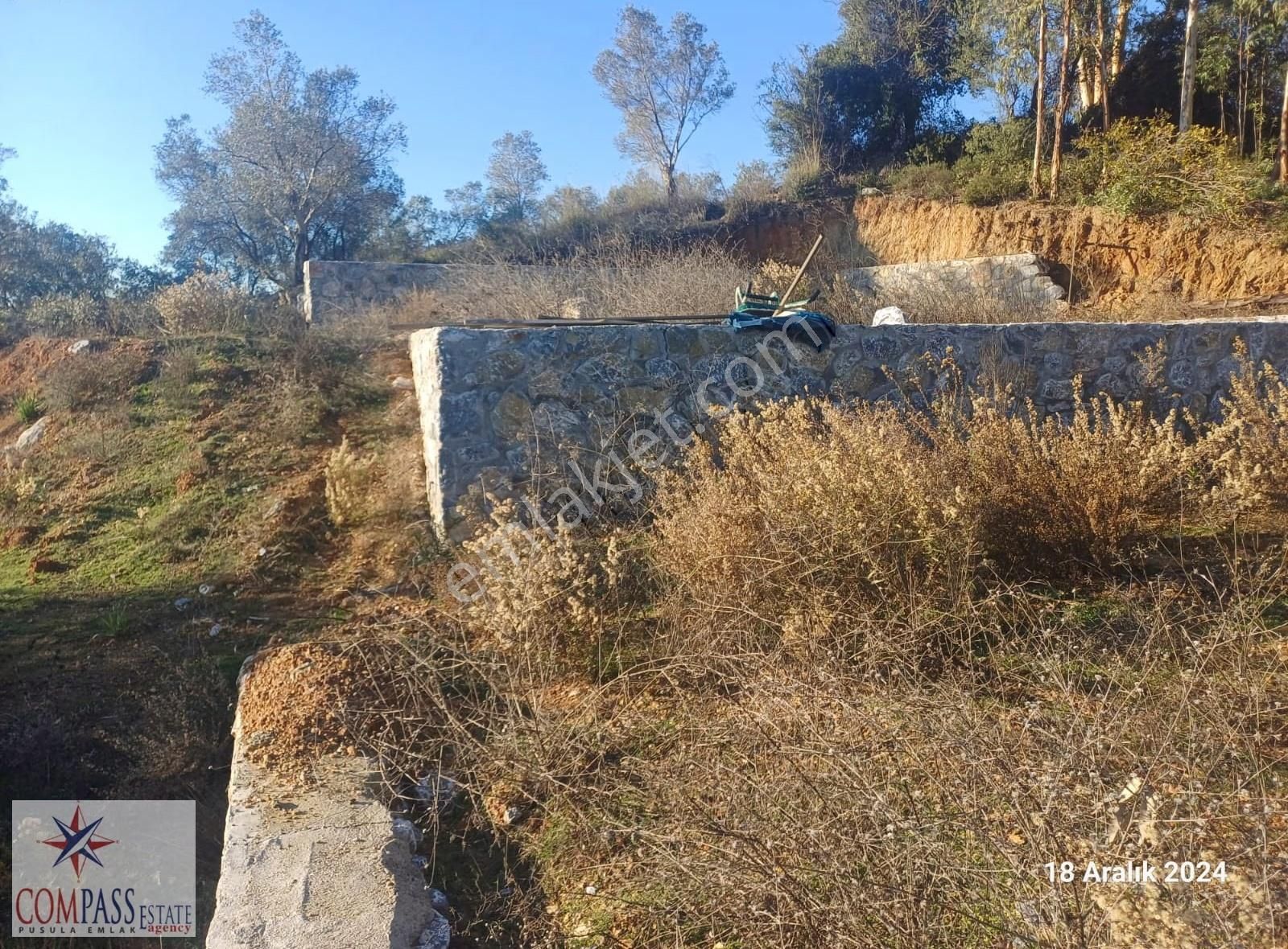 Ula Esentepe Satılık 1015 M2 Tarla - Görsel 5