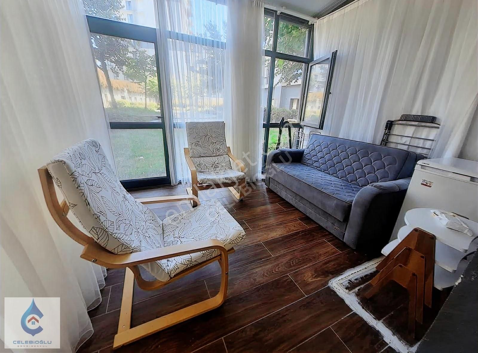 Terrace Mix'te Kış Bahçeli, Eşyalı 1+0 Stüdyo Kiralık Daire - Görsel 17