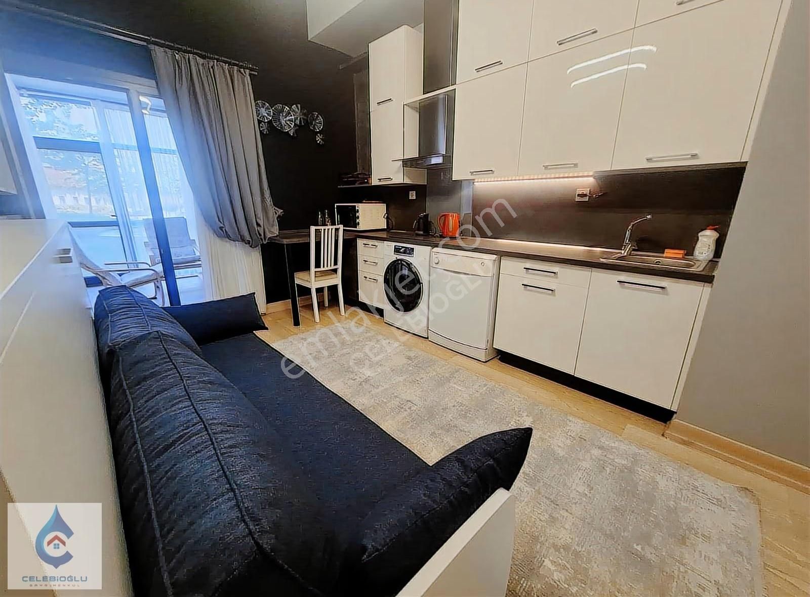 Terrace Mix'te Kış Bahçeli, Eşyalı 1+0 Stüdyo Kiralık Daire - Görsel 8