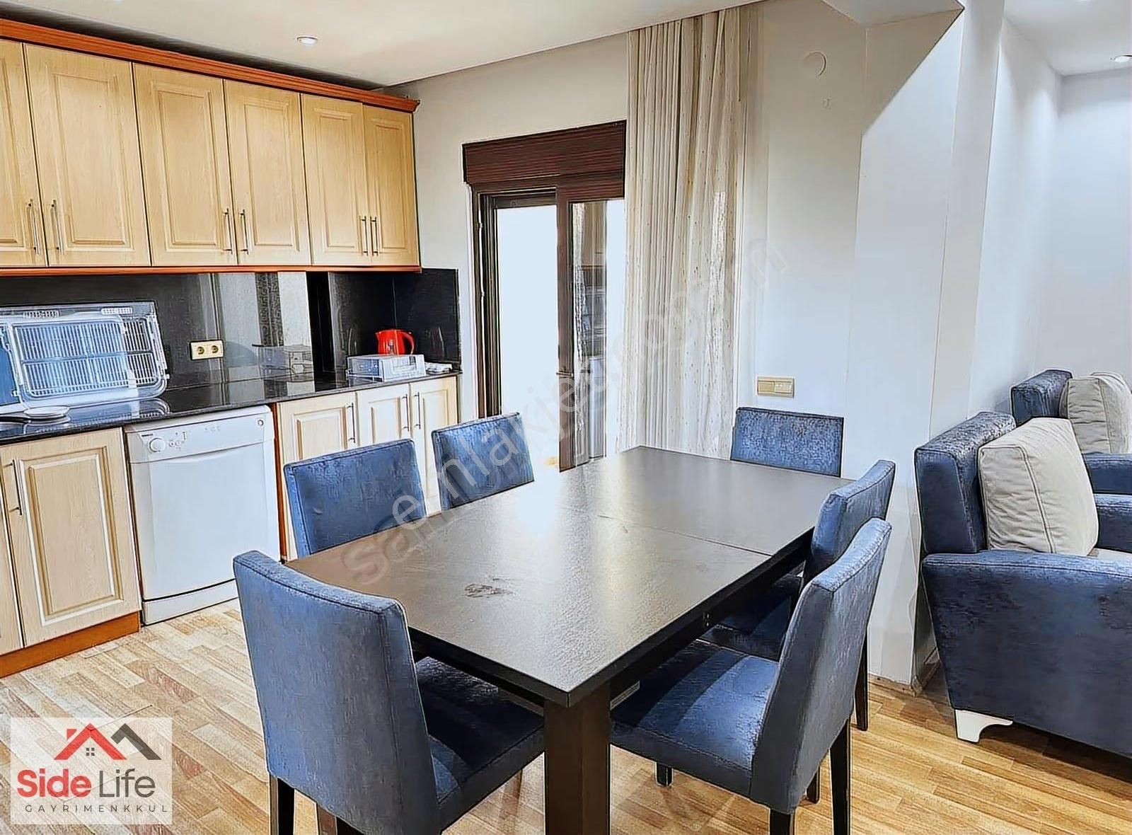 Side De Havuzlı Kiralık 4+1 Dubleks Daıre Eşyalı - Görsel 4