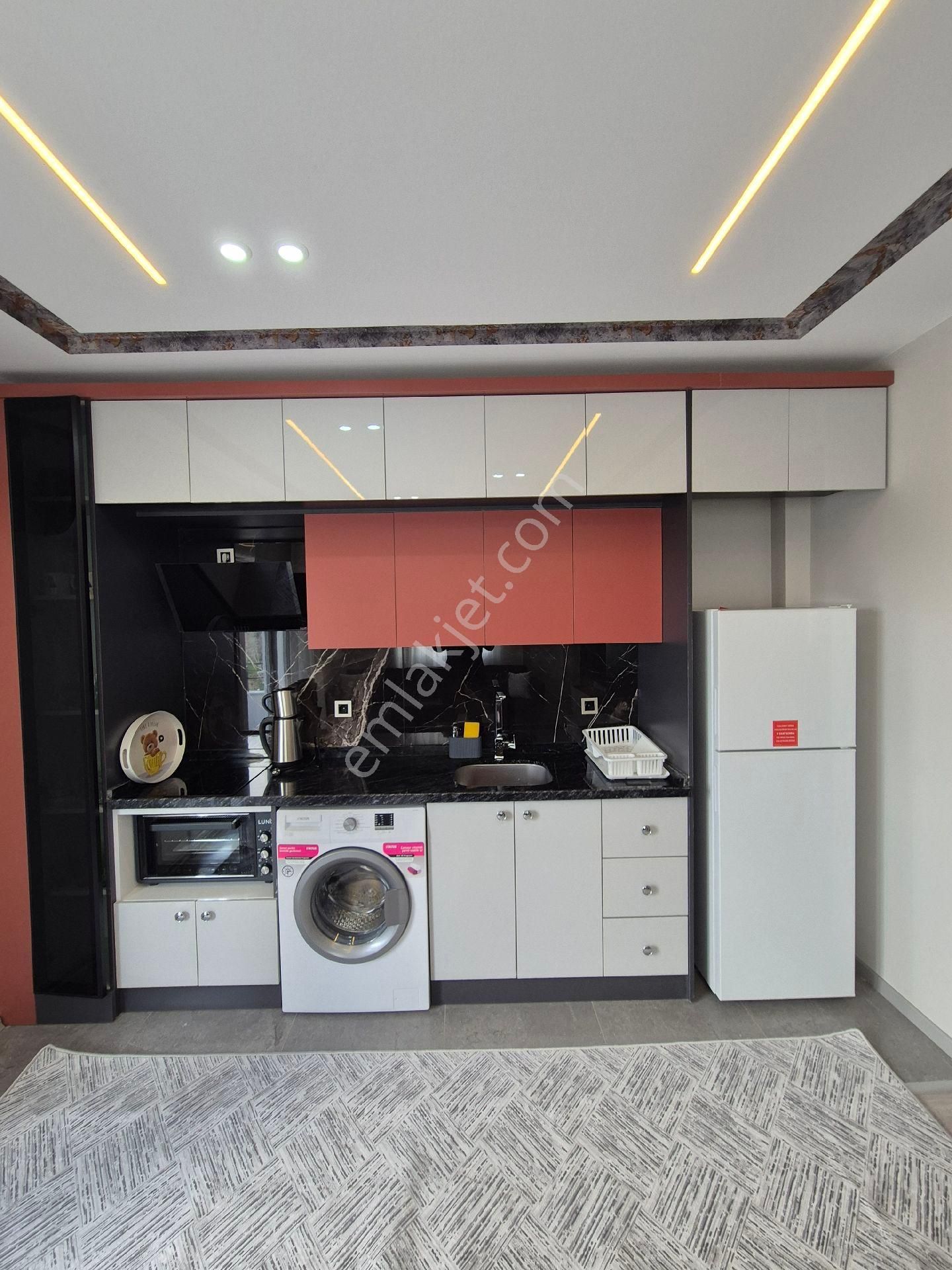 Gültepe'de 1+1 Full Sıfır Eşyalı Antreli Ve Balkonlu Kiralık Daire - Görsel 2