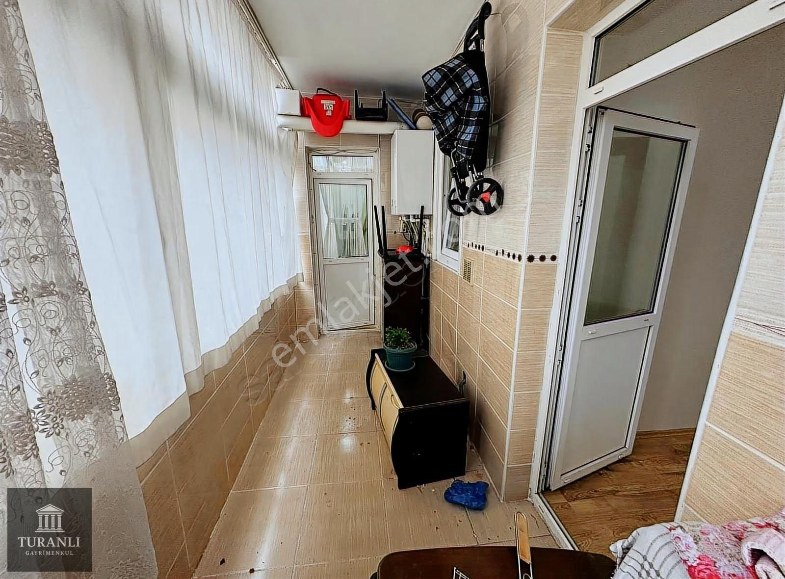 Turanlı'dan Ön Cephe 3+1 Balkonlu Masrafsız Temiz Geniş Daire - Görsel 15