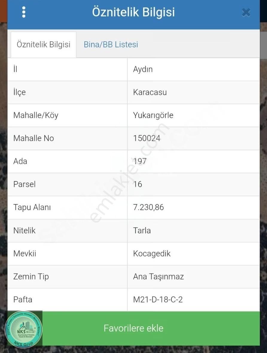 Aydın Karacasu'da 54 Dönüm Satılık Tarla - Yatırım Fırsatı! - Görsel 10