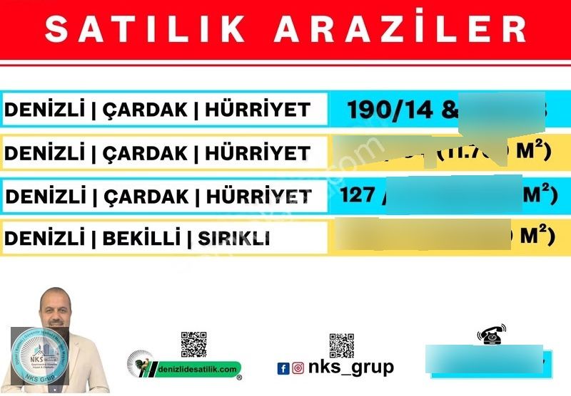 Denizli Çardakta Fırsat Fiyatla Satılık Araziler