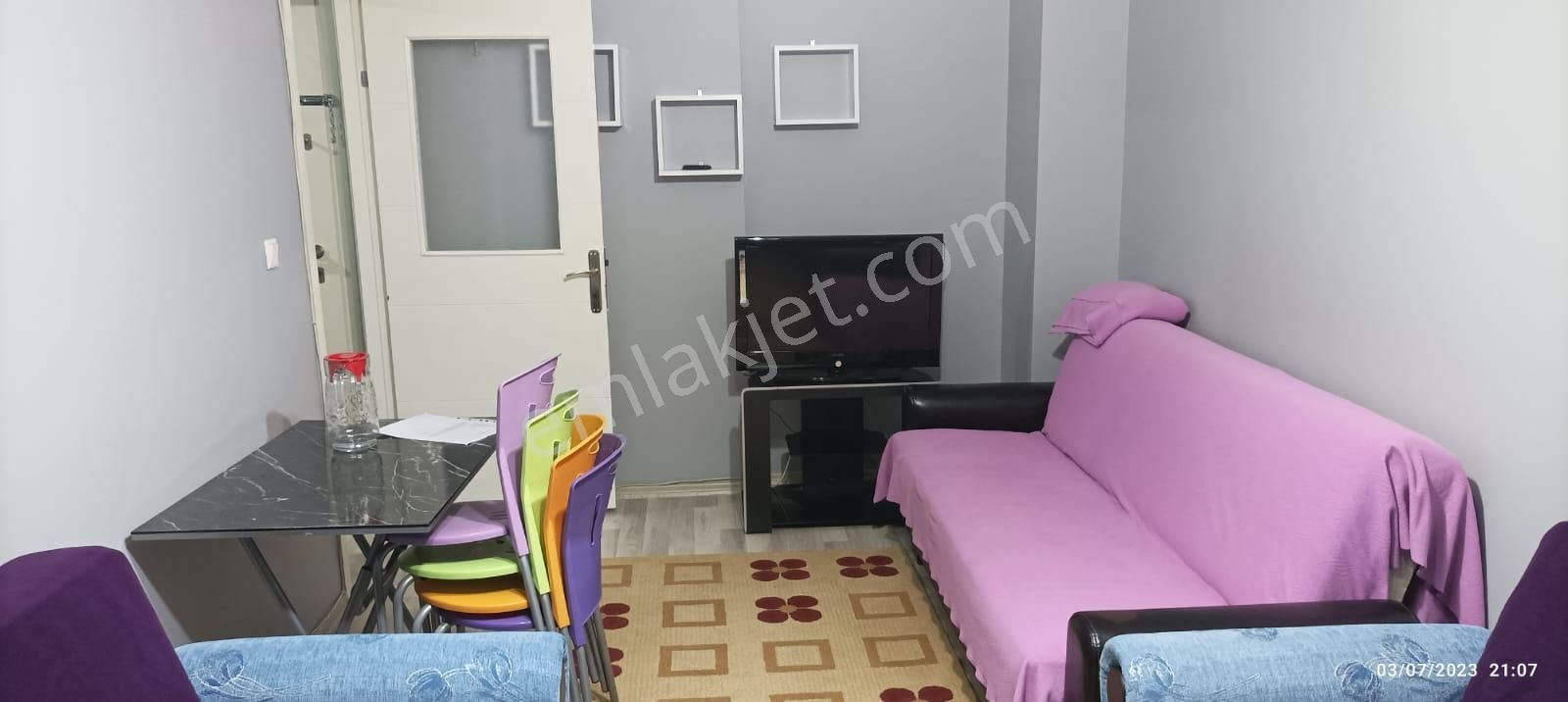 71 Evler Mahallesi Full Eşyalı 1+1 Kiralık Daire - Görsel 2