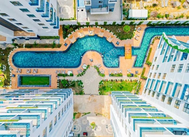 Mahmutlar Green Ocean'da Satılık 2+1 Eşyasız Doğa Manzaralı - Görsel 23