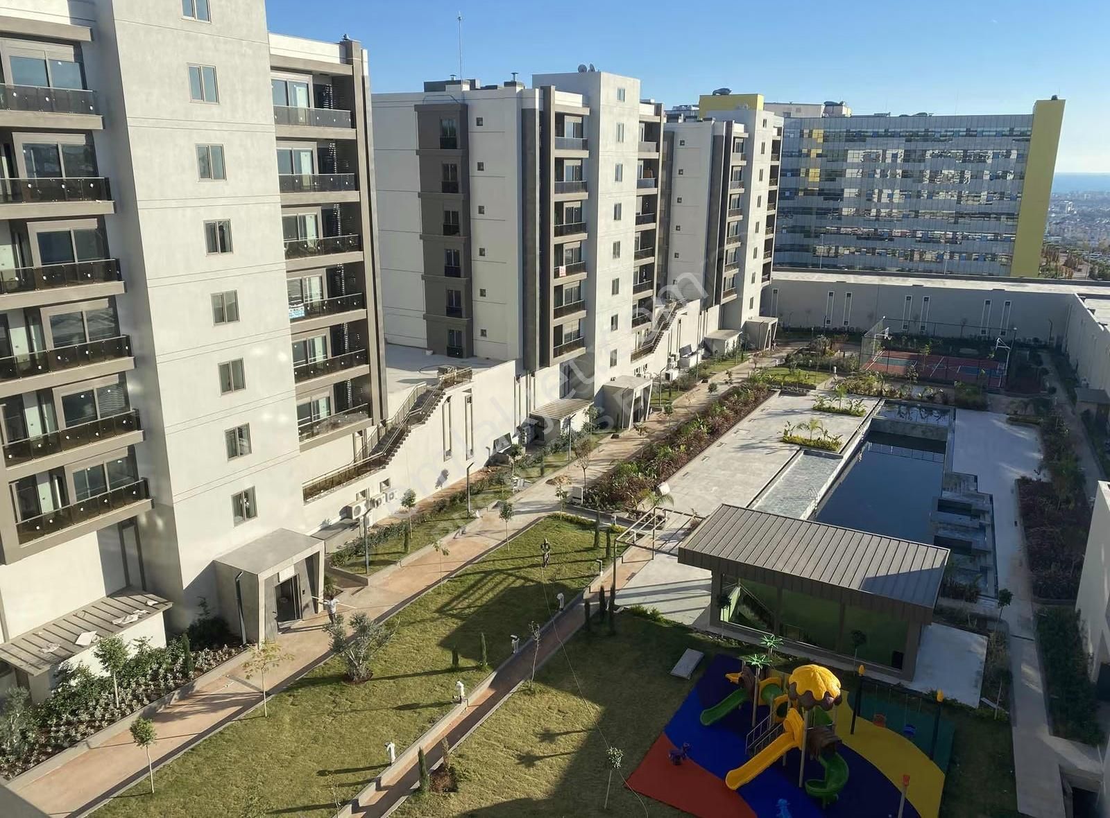 Antalya Şehir Hast.orman Manzara 1+1 Lüks Satılık Daire - Görsel 20