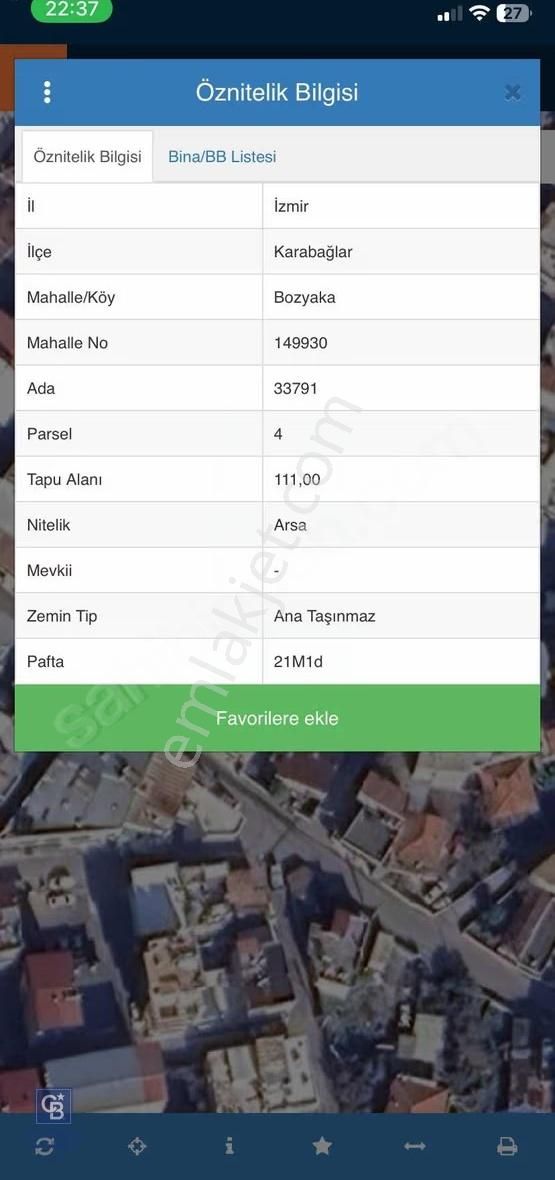 Karabağlar Günaltayda Satılık Arsa - Görsel 2
