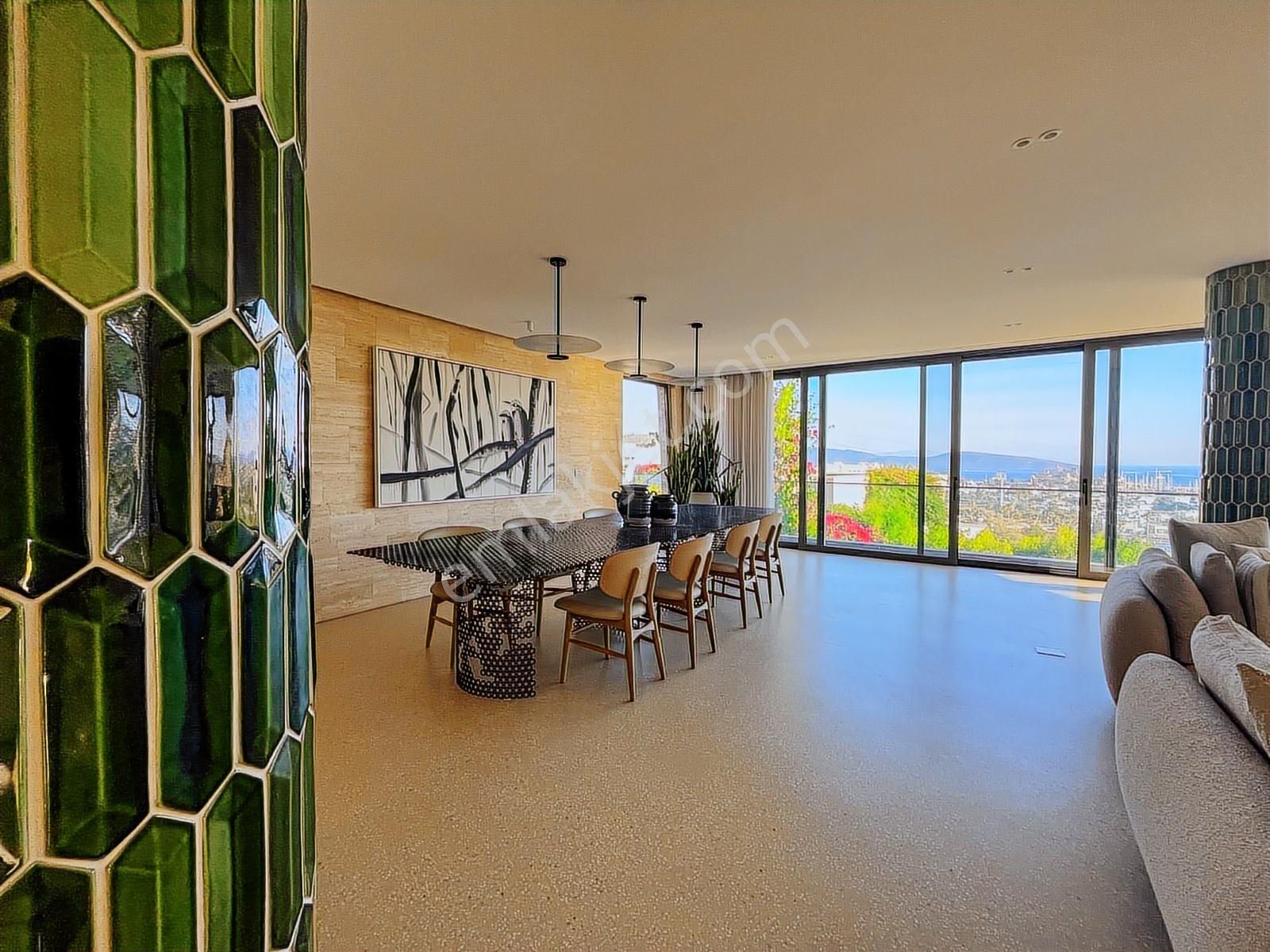 Bodrum Merkez'de Satılık Deniz Manzaralı 6+2 Ultra Lüks Villa - Görsel 32