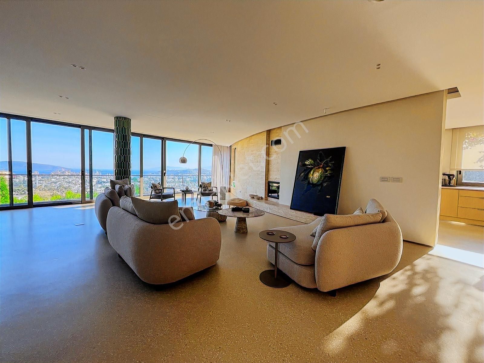 Bodrum Merkez'de Satılık Deniz Manzaralı 6+2 Ultra Lüks Villa - Görsel 25