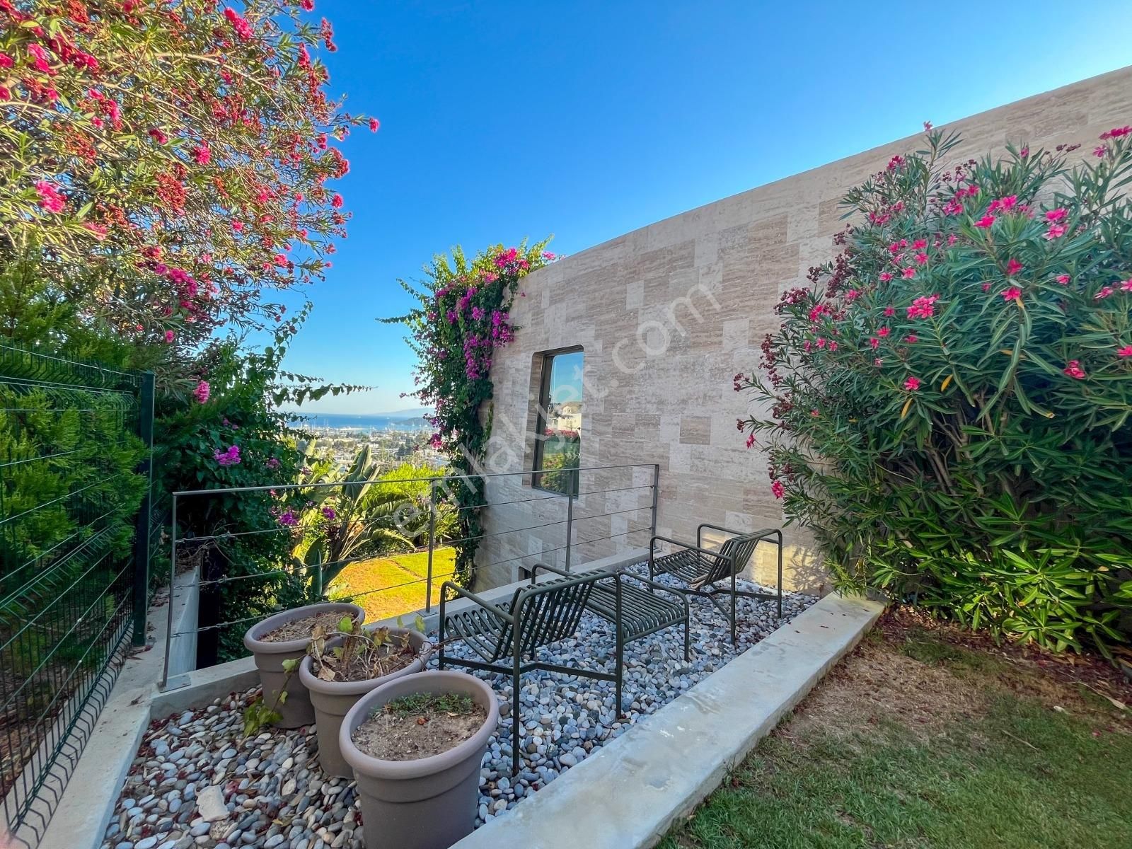 Bodrum Merkez'de Satılık Deniz Manzaralı 6+2 Ultra Lüks Villa - Görsel 19