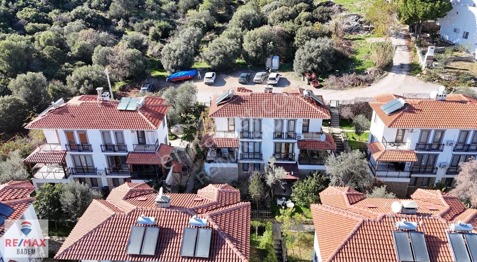 Datça Pandora Sitesinde Satılık Bahçeli 3+1 Trıpleks İkiz Villa - Görsel 8