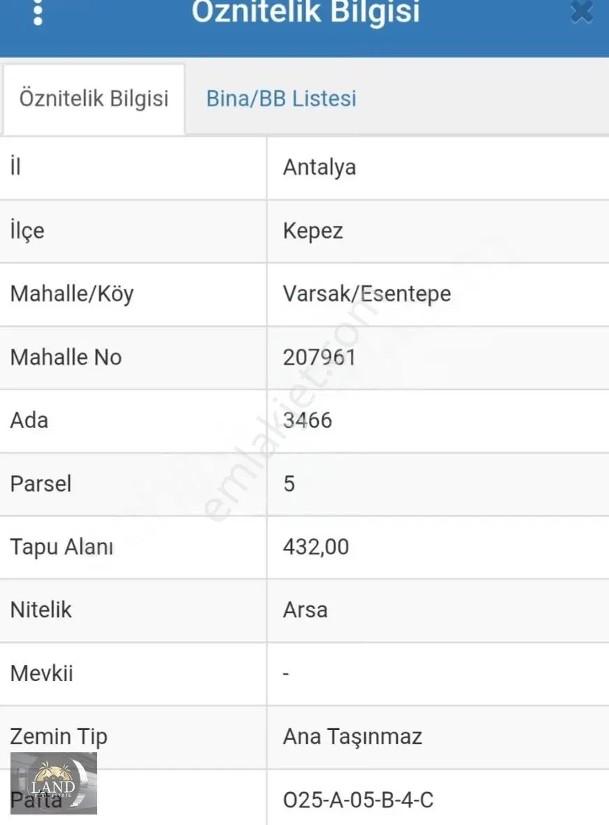 Kepez'de 5 Kat İmarlı Fırsat Arsa️ - Görsel 3