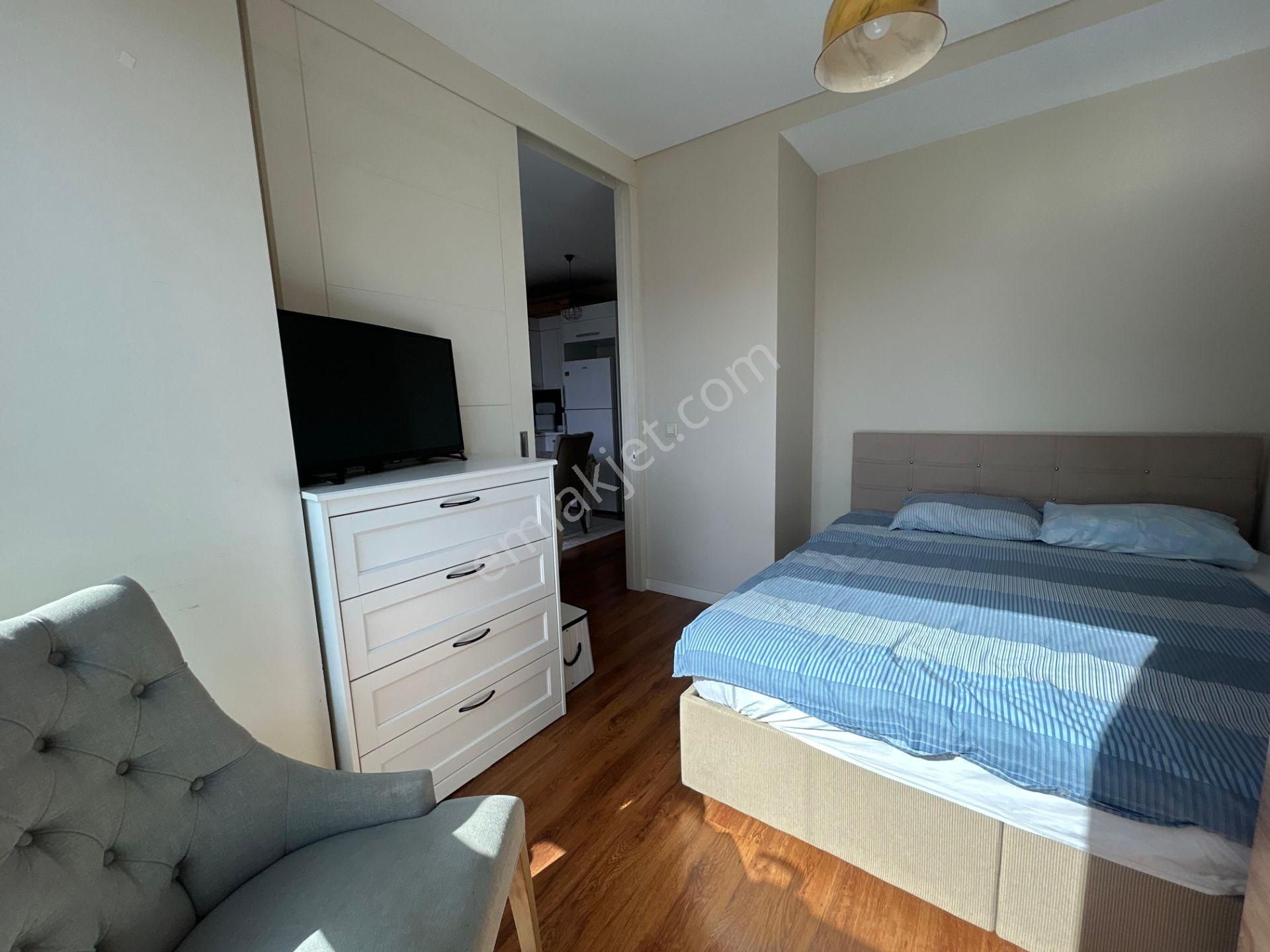 Ataşehir Trendist Sitesi Kiralık Eşyalı 1+1 Daire 48m2 Hemen Teslim - Görsel 18