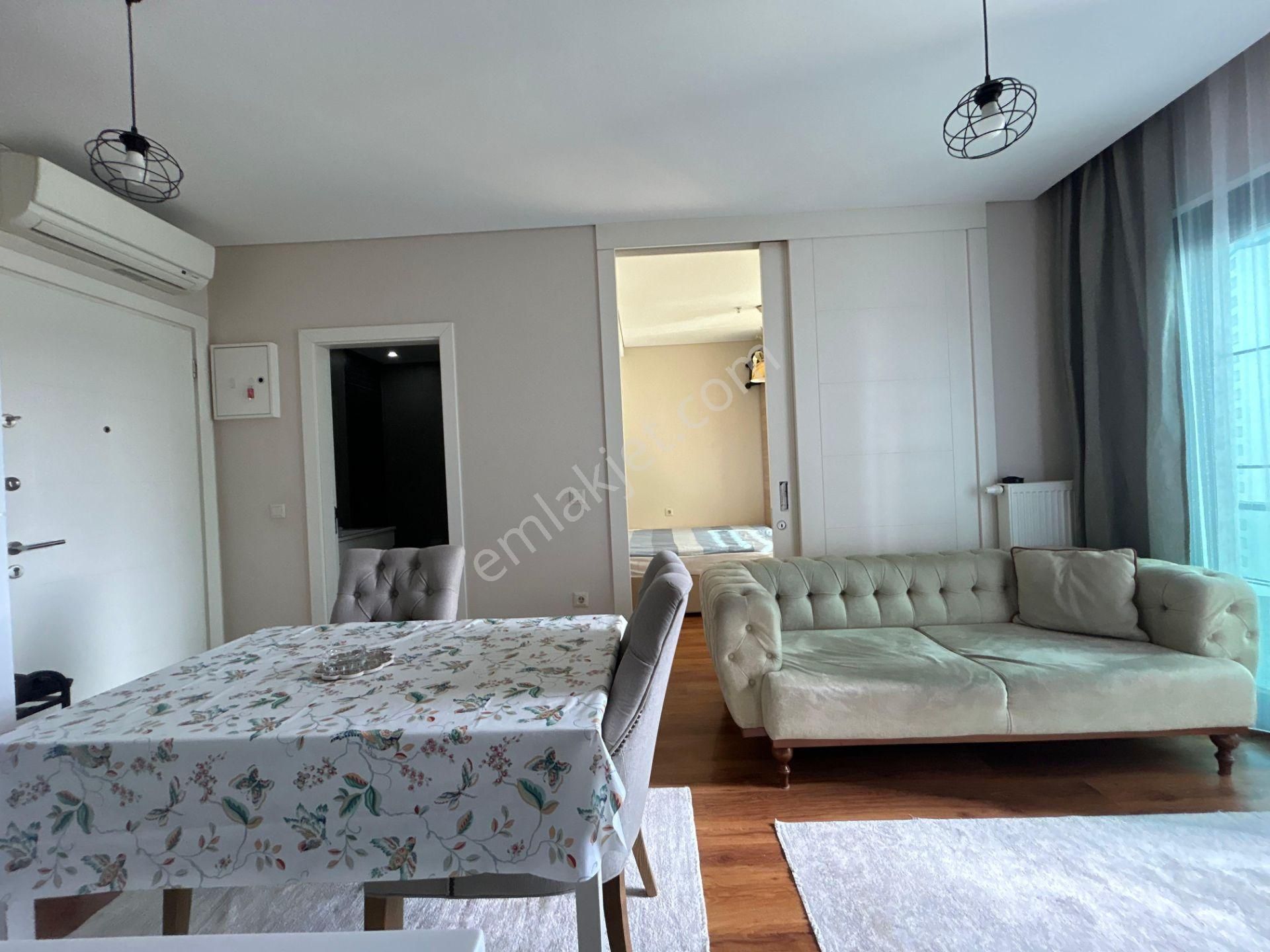 Ataşehir Trendist Sitesi Kiralık Eşyalı 1+1 Daire 48m2 Hemen Teslim - Görsel 10