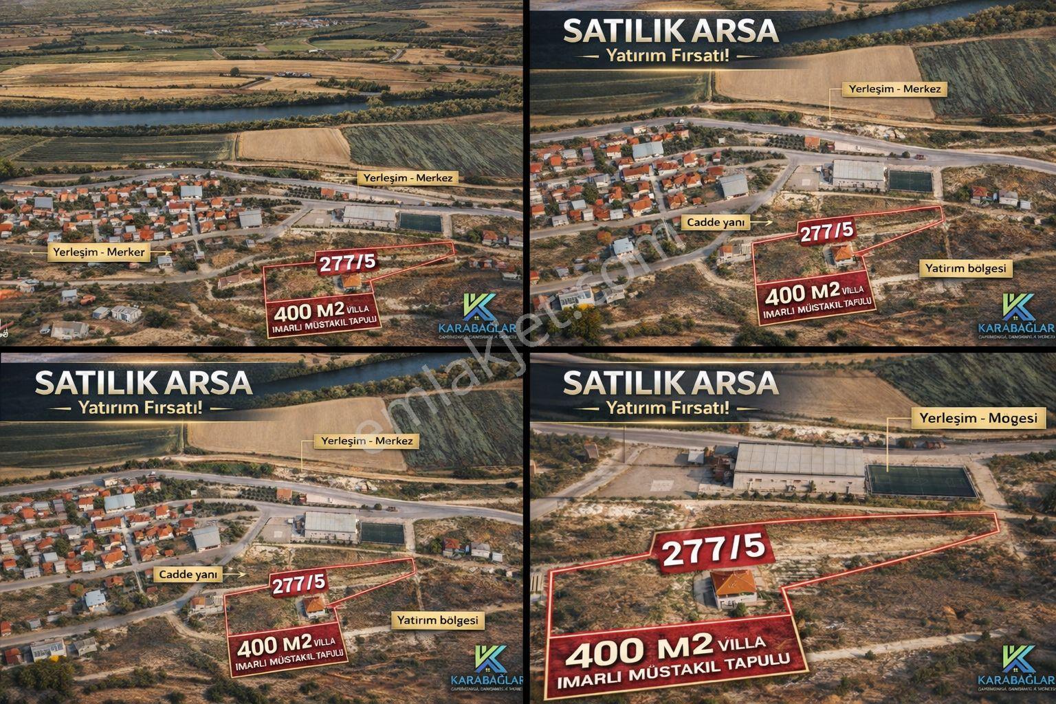 Kaçırılmayacak Fırsat Şuan Alan %75 Karda Olacak 2 Villalık Arsa - Görsel 4