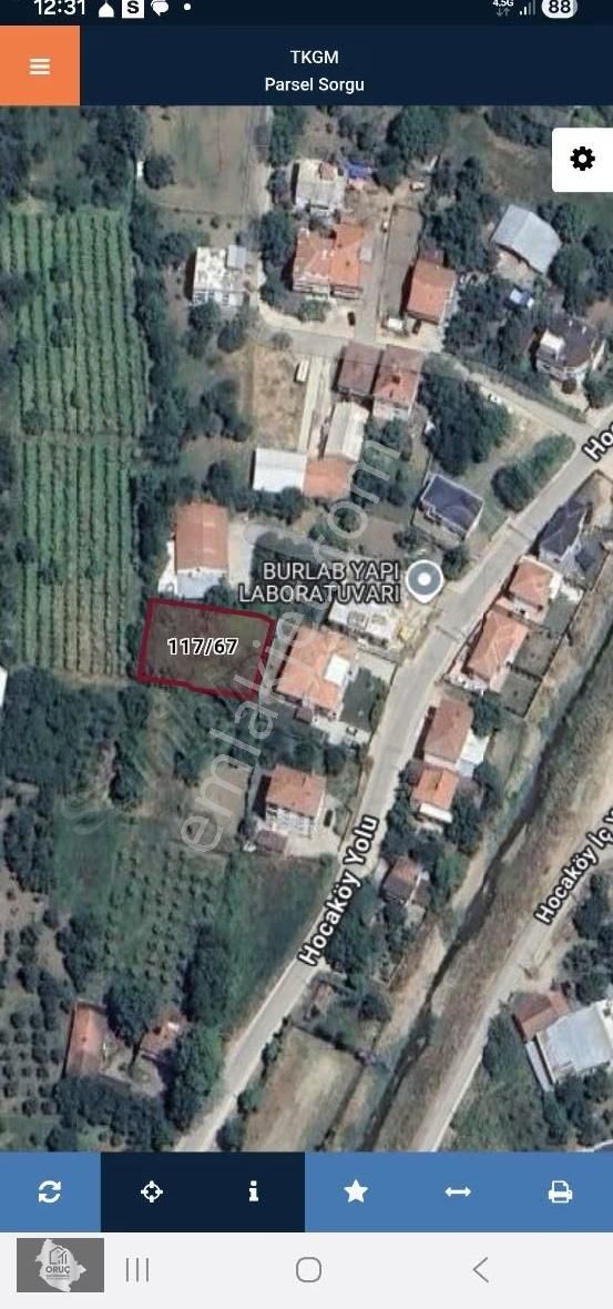 Oruç Emlak'tan Hoca Köyde Villa Arsası