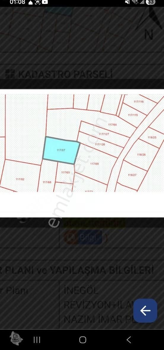 Oruç Emlak'tan Hoca Köyde Villa Arsası - Görsel 4