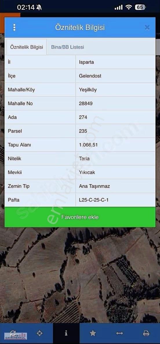 Bölgenin En Uygunu Eğirdir Göl Manzaralı 15700 M2 Elma Bahçesi - Görsel 4