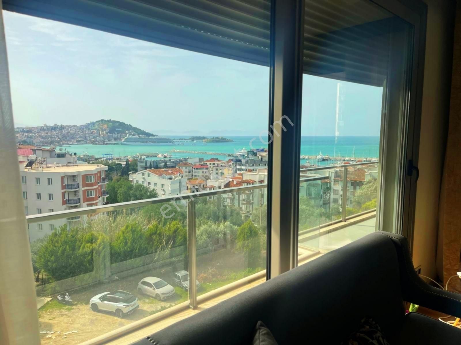 Kuşadası Marinada Full Deniz Manzaralı Kiralık 4+1 Çatı Dubleks! - Görsel 3