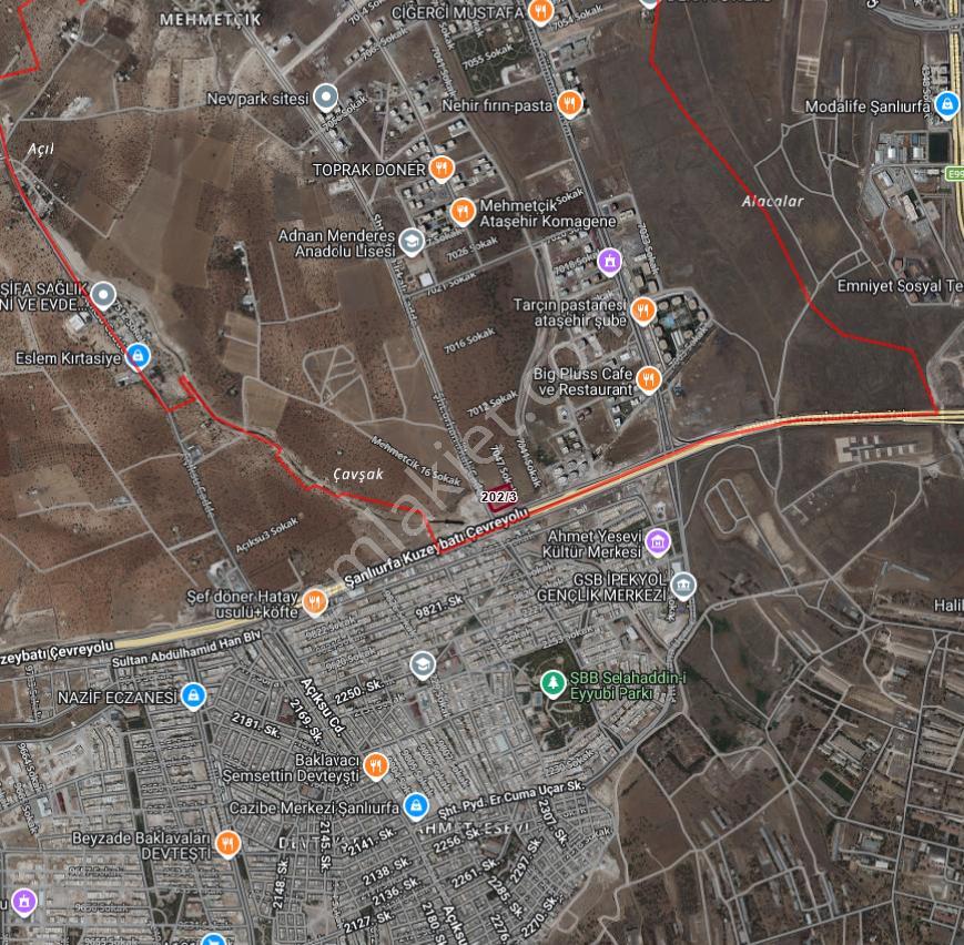 Mehmetçik'te 50m² Köşe Parsel: 50-30m Yola Cepheli,ticari+konut İmarlı Arsa - Görsel 9