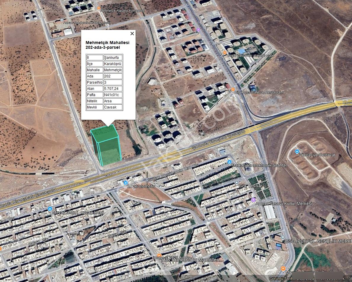 Mehmetçik'te 50m² Köşe Parsel: 50-30m Yola Cepheli,ticari+konut İmarlı Arsa - Görsel 13