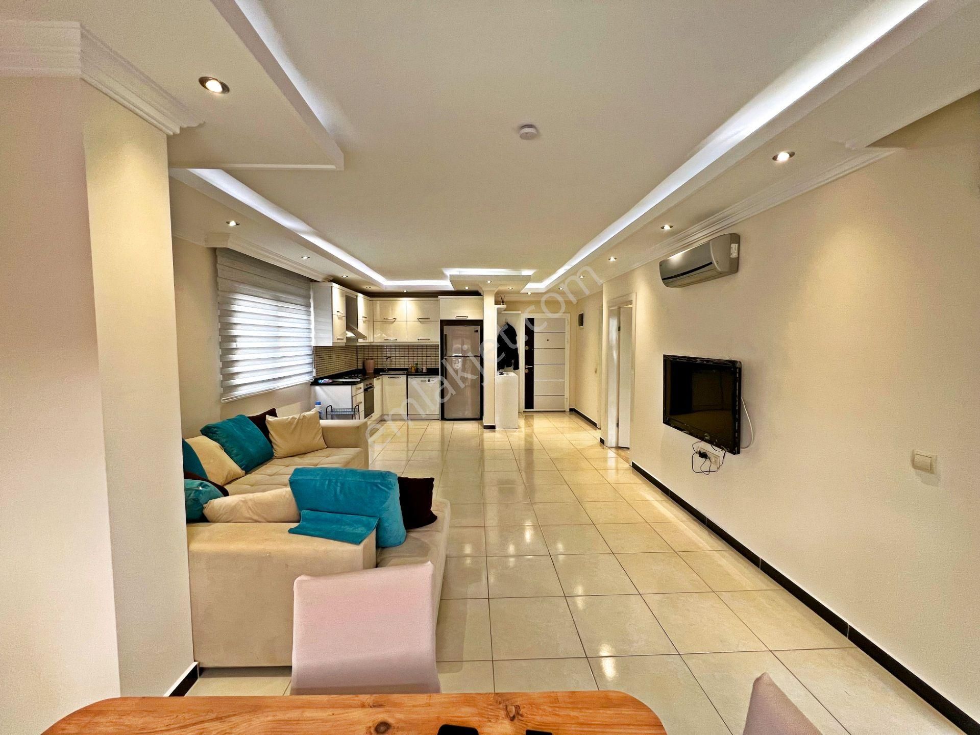 Alanya Obada Kiralık 1+1 Site İçi Havuzlu Eşyalı Lüks Daire - Görsel 13