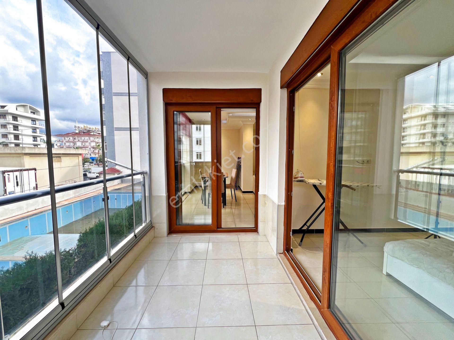 Alanya Obada Kiralık 1+1 Site İçi Havuzlu Eşyalı Lüks Daire - Görsel 22