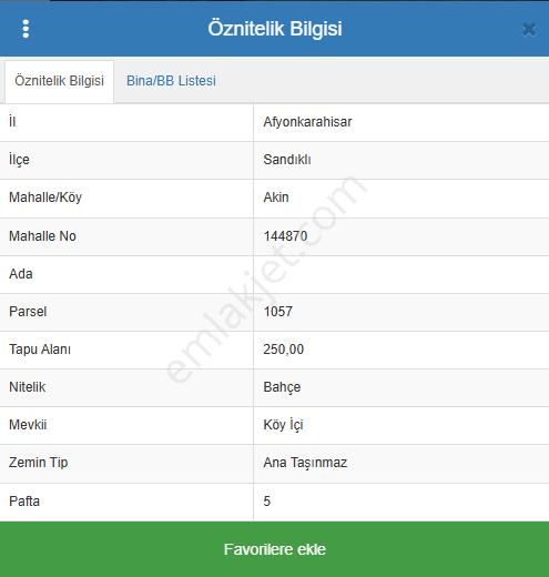 Afyonkarahisar Sandıklı'da Satılık Tarla - Görsel 11