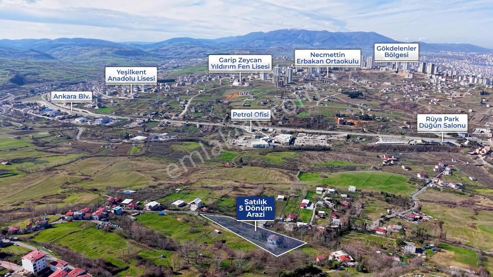 Bedrettin Delen Den Yolu Açık Manzaralı Muhteşem Ev Ve Arazi