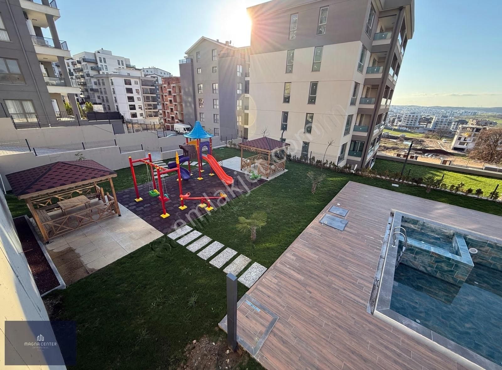 Magna Dan Kayapa Karnur Acar Plus Da 3+1 Havuzlu Sıfır Kiralık - Görsel 12