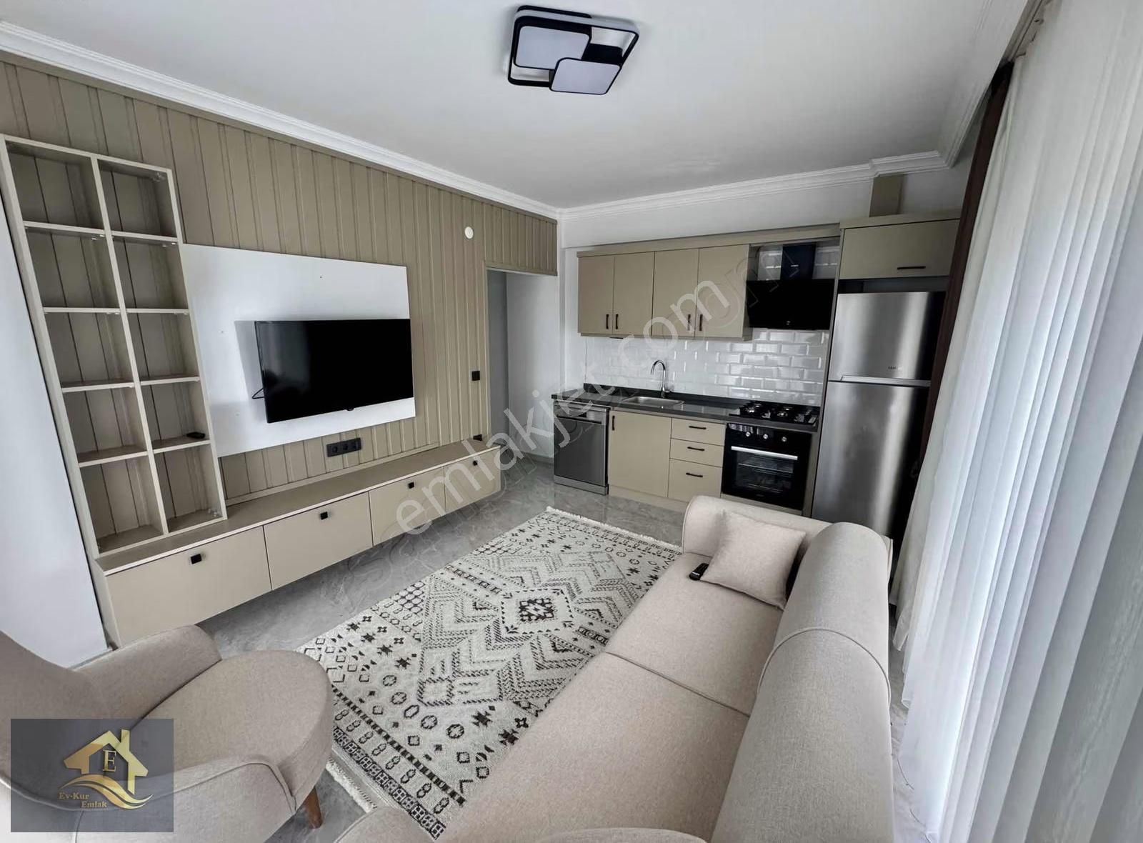 Kuşadası'nda Havuzlu Full Sıfır Eşyalı Satılık 1+1 Bahçeli Daire - Görsel 19
