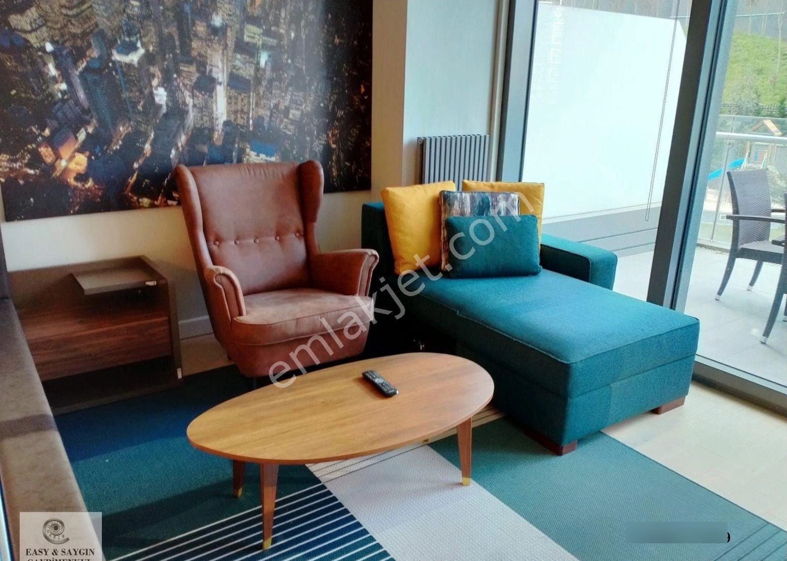 1+0 Skyland Balkonlu Kiralık Daire Yüksek Kat - Görsel 3